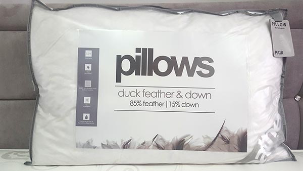 Incredibly comfortable Feather Pillow